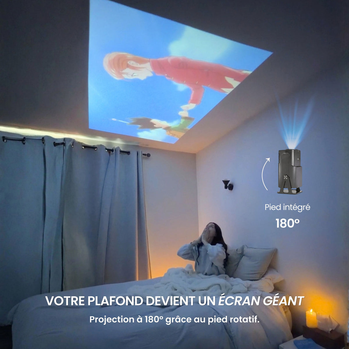 Projecteur Flex FHD - Votre cinéma privé, partout